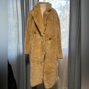 H&M faux fur jacket
